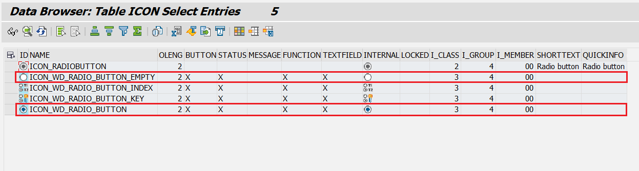 11.Radiobutton Result Screen